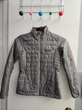 Patagonia Gray Nano Puff Jacket Size XS Women